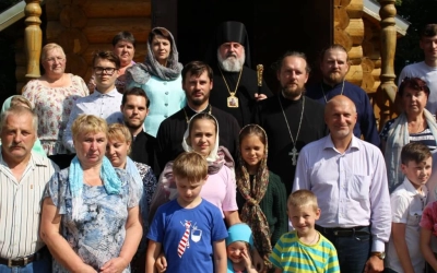 Престольный праздник в храме Спаса Нерукотворного