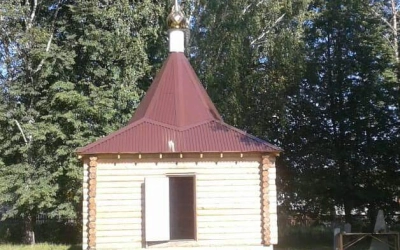 Освящение креста, купола для Часовни