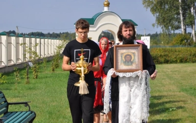 освящение нового корпуса школы «Феникс»