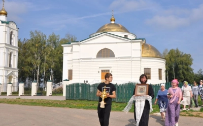 освящение нового корпуса школы «Феникс»