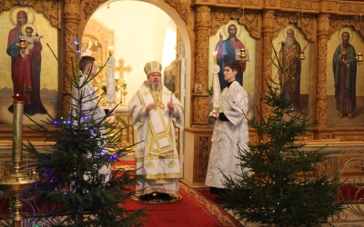 Рождество Христово 2018. Архиерейское служение