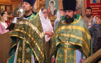 Престольный праздник в храме Александра Невского посёлка Вязьма-Брянская