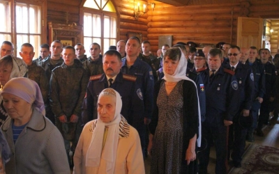 Престольный праздник в храме Александра Невского посёлка Вязьма-Брянская