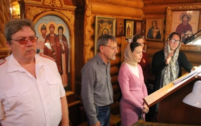 Престольный праздник в храме Александра Невского посёлка Вязьма-Брянская