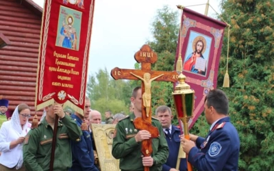 Престольный праздник в храме Александра Невского посёлка Вязьма-Брянская