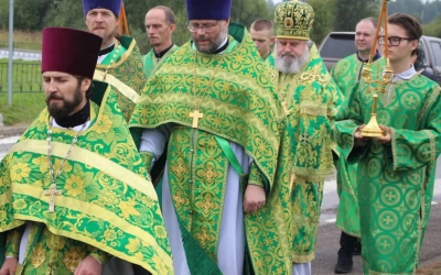 Престольный праздник в храме Александра Невского посёлка Вязьма-Брянская