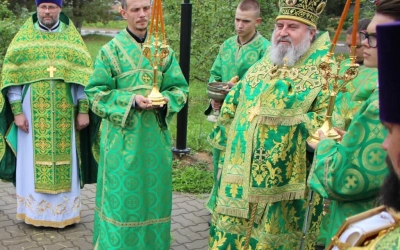 Престольный праздник в храме Александра Невского посёлка Вязьма-Брянская