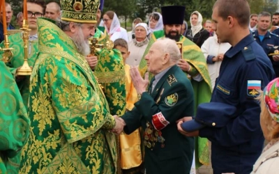 Престольный праздник в храме Александра Невского посёлка Вязьма-Брянская