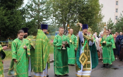 Престольный праздник в храме Александра Невского посёлка Вязьма-Брянская