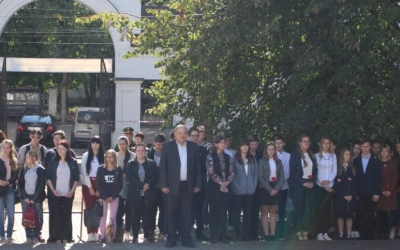 Епископ Сергий отслужил литию по воинам павшим в Великой Отечественной войне