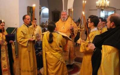 Всенощное бдение накануне Недели 16-й по Пятидесятнице