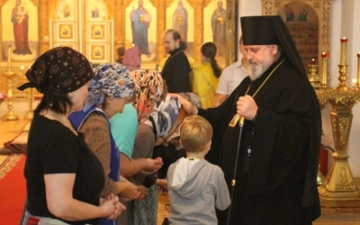 Всенощное бдение накануне Недели 16-й по Пятидесятнице