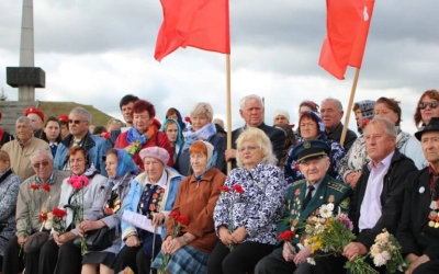 Епископ Сергий принял участие в церемонии перезахоронения красноармейцев