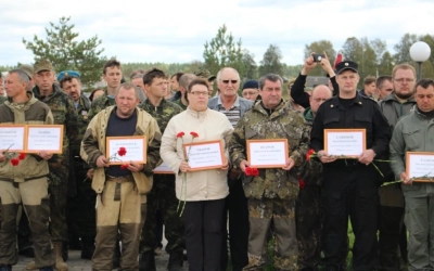 Епископ Сергий принял участие в церемонии перезахоронения красноармейцев