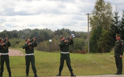 Епископ Сергий принял участие в церемонии перезахоронения красноармейцев