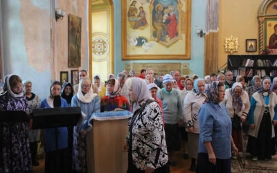 Престольный праздник в храме Рождества Пресвятой Богородицы г. Вязьма