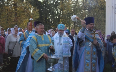 Престольный праздник в храме Рождества Пресвятой Богородицы г. Вязьма