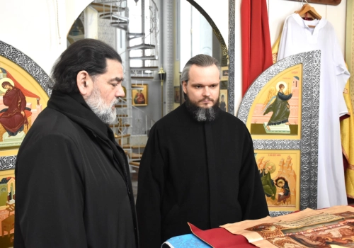 Архипастырский визит в храм Великого князя Владимира села Токарево