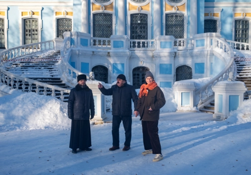 Епископ Алексий посетил усадьбу «Хмелита», родовое имение Грибоедовых