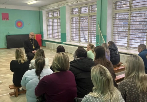 В школе №4 г. Вязьма прошло родительское собрание по выбору модуля ОПК