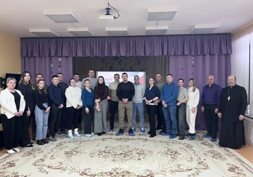 Священник принял участие в мероприятии детского сада №12, посвященном Дню защитника Отечества