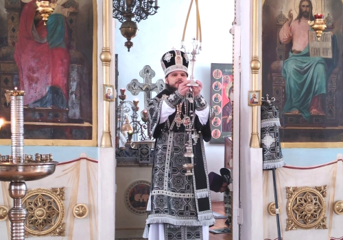 В среду Седмицы 1-й Великого поста Владыка Алексий совершил Литургию Преждеосвященных Даров