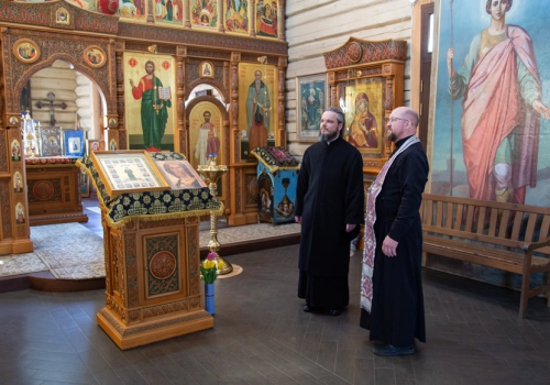 Правящий архиерей Вяземской епархии посетил с рабочим визитом приходы Сычевского благочиния