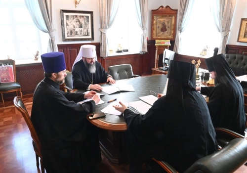 Заседание Архиерейского совета Смоленской митрополии