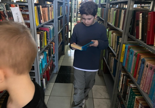 Воспитанники воскресной школы посетили Центральную библиотеку г. Вязьмы