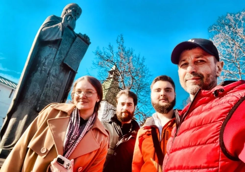 Паломническая поездка из Свято-Владимирского монастыря на истоке Днепра в Троице-Сергиеву лавру.