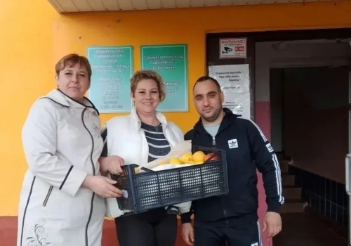 Акция помощи нуждающимся продуктами