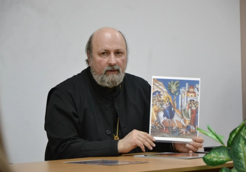 Встреча студентов с СКИПТБ филиала МГУТУ им. К.Г. Разумовского протоиереем Олегом Переверзевым