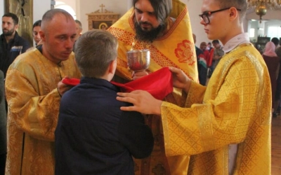 В Неделю 17-ю по Пятидесятнице епископ Сергий совершил Божественную литургию