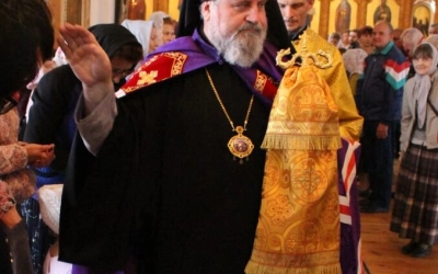 В Неделю 17-ю по Пятидесятнице епископ Сергий совершил Божественную литургию