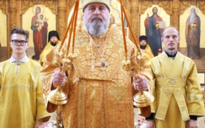 В Неделю 17-ю по Пятидесятнице епископ Сергий совершил Божественную литургию