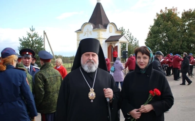 Епископ Сергий освятил мемориальную доску, увековечивающую память о военных музыкантах