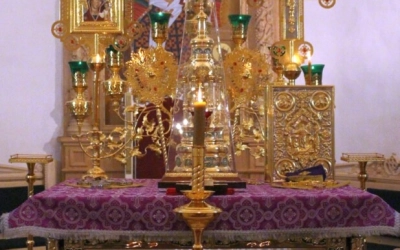 Всенощное бдение в канун двунадесятого праздника Воздвижения Честнаго и Животворящего Креста Господн