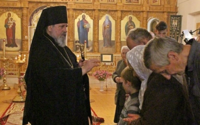 Всенощное бдение в канун двунадесятого праздника Воздвижения Честнаго и Животворящего Креста Господн