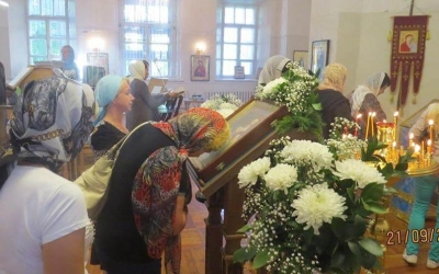 Божественная литургия в праздник Рождества Пресвятой Богородицы