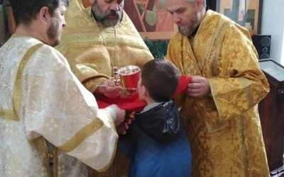 В храме Казанской иконы Божией Матери г. Гагарин состоялась Соборная Божественная литургия