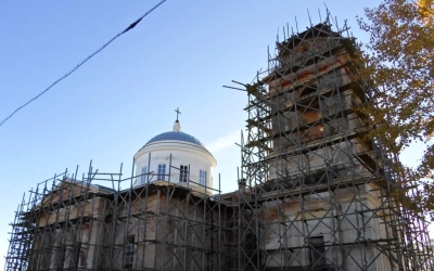Выездная служба в Храме Богоявления Господня деревни Соколино Сычёвского района