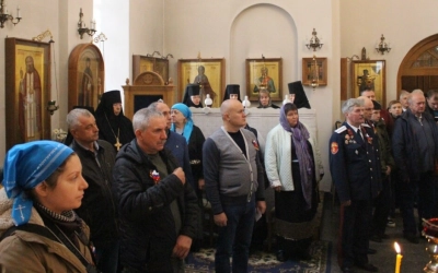 Епископ Сергий возглавил Божественную литургию в Спасо-Богородицком Одигитриевском женском монастыре