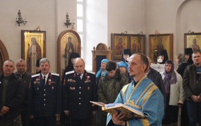 Епископ Сергий возглавил Божественную литургию в Спасо-Богородицком Одигитриевском женском монастыре