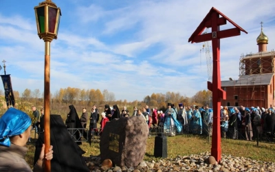 Епископ Сергий возглавил Божественную литургию в Спасо-Богородицком Одигитриевском женском монастыре