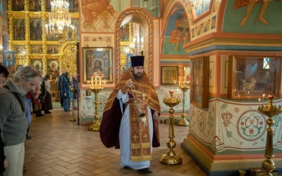 Паломники из города Сычёвка посетили Храм Казанской Иконы Божией Матери города Котельники Московской