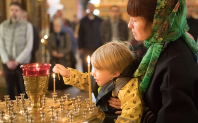 Паломники из города Сычёвка посетили Храм Казанской Иконы Божией Матери города Котельники Московской