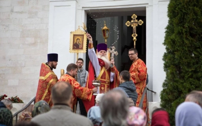 Паломники из города Сычёвка посетили Храм Казанской Иконы Божией Матери города Котельники Московской
