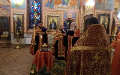 Паломники из города Сычёвка посетили Храм Казанской Иконы Божией Матери города Котельники Московской