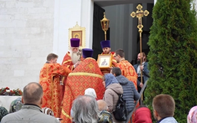 Паломники из города Сычёвка посетили Храм Казанской Иконы Божией Матери города Котельники Московской