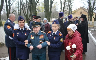 открытие памятника атаману Донского казачьего войска Платову Матвею Ивановичу